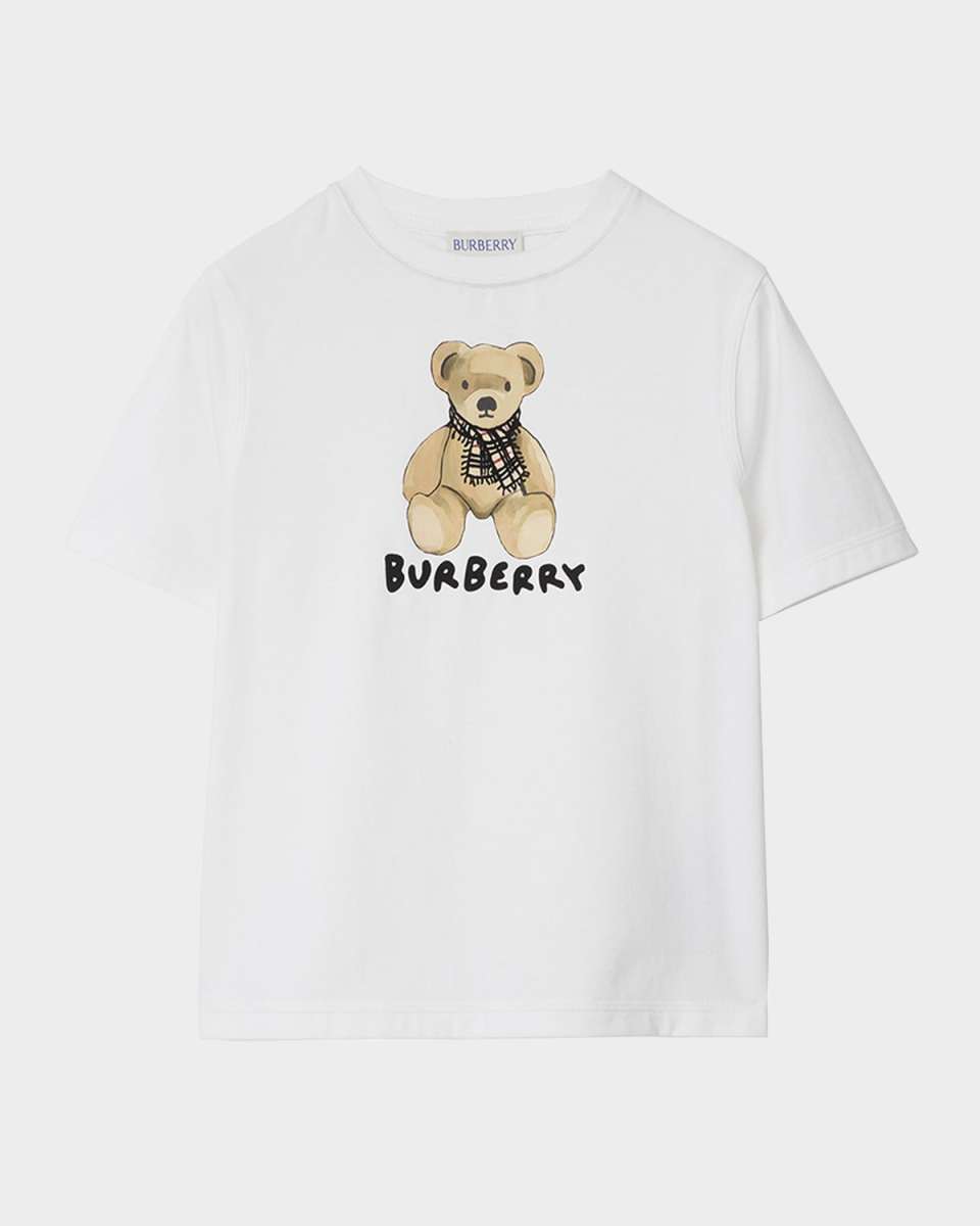 Boy's Cedar Thomas Bear Graphic-Print T-Shirt, Size 4-14